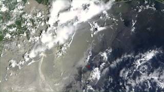 Satellites View Growing Gulf Oil Spill Update [upl. by Murtagh844]