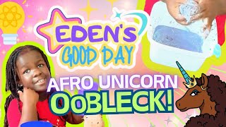 How to Make Oobleck  Oobleck Recipe  Kids DIY  Crafts  Afro Unicorn TV [upl. by Joappa]