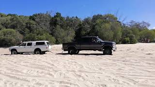 f350 beast at Inskip point [upl. by Casmey]