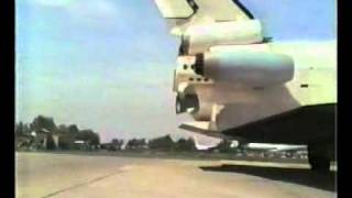 Buran atmospheric test flight 1986 USSR PART 2 [upl. by Anaela957]