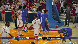 College Basketball 25  Duke vs Arkansas [upl. by Toogood291]