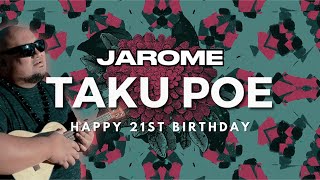 JAROME  Taku Poe Official Visualiser [upl. by Isoais]