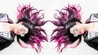 Hot Pink Ombre  Manic Panic Hair Dye Tutorial DIY [upl. by Durrett]