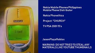 Nokia Phonethics  quotCHURCHquot TVCPSA 15s 2001 [upl. by Aihsiek925]