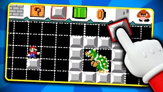 Super Mario Bros but make levels while playing [upl. by Ahsil549]