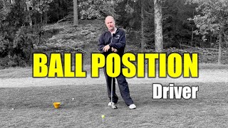 Ball position  Driver… [upl. by Anibor]