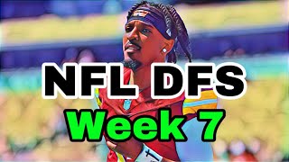 NFL DFS Week 7 Main Slate  Top Picks for DraftKings amp FanDuel [upl. by Deering119]