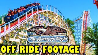 Screamin Eagle at Six Flags St Louis OffRide Footage No Copyright [upl. by Anauqahc]