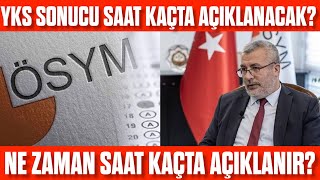 YKS sonucu saat kaçta açıklanacak Ne zaman açıklanacak [upl. by Hilary]