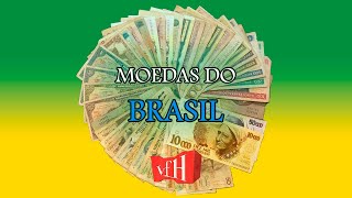 TODAS AS MOEDAS QUE O BRASIL JÁ TEVE 15002022 [upl. by Idna]