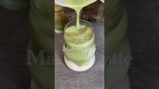 2tsp matcha 100ml oat milk 1tsp maple syrup 350ml oat milkmatcha matchalattematchalovers [upl. by Fatima547]