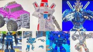 Transformers news figure reveals new images Newage H45 metagate masterpiece MP legacy diamond select [upl. by Ronna948]