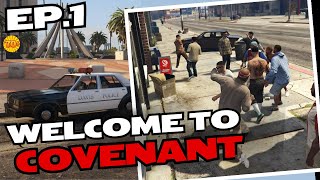 Ep1 Bleeders quotWelcome To The Covenantquot 1970s GTA V RP  Lerouso Film [upl. by Hodgkinson]