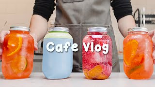 💐편안한 주말1시간 모아보기🥤1 hoursCafe VlogASMRTasty Coffee482 [upl. by Hare695]