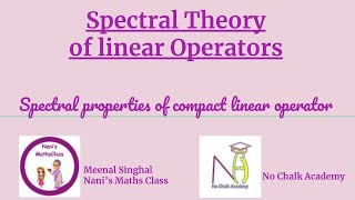 35 Spectral properties of compact linear operator [upl. by Zhang]