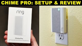 Ring Chime Pro Full Setup amp Review [upl. by Amada98]