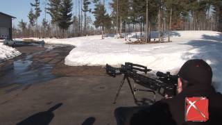 100 Yard Shot With A PSE Tac Elite Crossbow [upl. by Haron646]