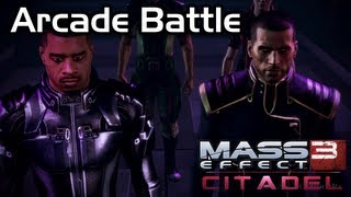 Mass Effect 3  Citadel DLC  Jacob vs Shepard at Shattered Eezo Arcade [upl. by Eustazio]