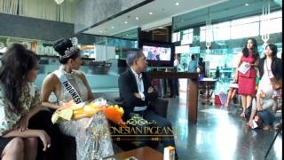 Prescon Kepulangan Elvira Devinamira Dari Miss Universe [upl. by Hamas]