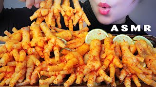 ASMR CHÂN GÀ LẮC RAU TIỀN VUA  spicy and sour chicken feet  EATING SOUNDS  LINHASMR [upl. by Can]