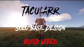 Build Video Tacularr Solo Base • 2x2 Base • WideGap • Solo • Bunker Base [upl. by Neirb]