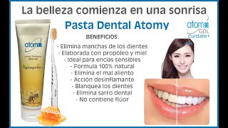 Demostración de Pasta Dental Atomy [upl. by Einotna311]