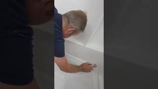 Caulking a Tub 🌟🌟 [upl. by Mitchael]