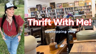 Come Thrifting With Me  Opshopping Vlog  Clothes amp Homewares [upl. by Eidroj]