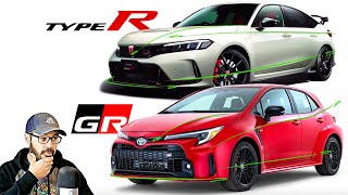 Civic TypeR vs GR Corolla  Which do I buy and why [upl. by Anyer]