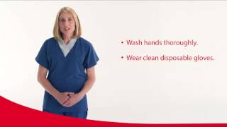 Cardinal Health™ Education – How To Use Our Protective Underpad [upl. by Ahsilac]