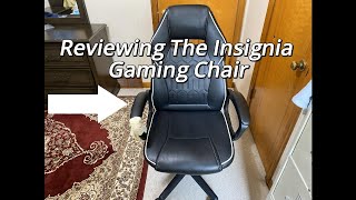 Insignia Essential Gaming Chair Review  The Best Budget Gaming Chair [upl. by Ardnuhs]