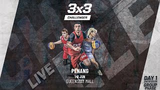 RELIVE  FIBA 3x3 Penang Challenger 2024  Qualifier for Edmonton Masters  Day 1S2  Group Phase [upl. by Kcinnay427]