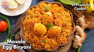 కుక్కర్లో ఓ అద్భుతం ఈ మసాలా ఎగ్ బిర్యానీ  Easy amp Simple Spicy Masala egg biryani recipe in cooker [upl. by Sixela]