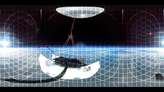 360 Stratospheric Balloon to 337 km  Equirectangular Projection [upl. by Conan]