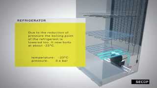 Refrigerant Circuit with a Reciprocating Compressor [upl. by Liamaj]