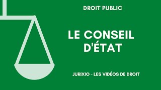 Le Conseil dEtat [upl. by Ferretti]