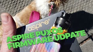 Aspire Puxos Firmware Update Today on VapeAM Ep 194 [upl. by Reizarf]