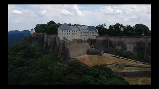 Pevnost Königstein 🇨🇿 Festung Königstein🇩🇪 [upl. by Kelton]