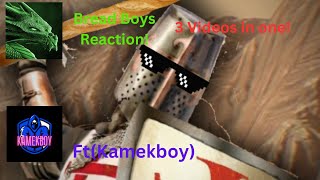 Bread Boys reaction 3 videos in one Ftkamekboy7652 [upl. by Haran]