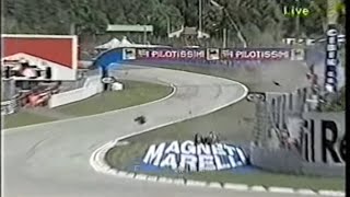 San Marino GP 1994 Saturday Qualifying 3 Ratzenberger Accident Investigation [upl. by Asilem61]