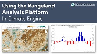 Using the Rangeland Analysis Platform in Climate Engine [upl. by Dulci]