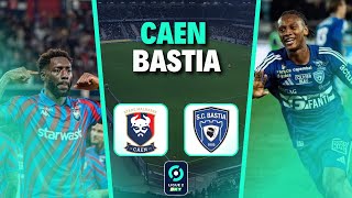 CAEN  BASTIA EN DIRECT  OBJECTIF  ENCHAINER POUR CAEN   LIVE TALK [upl. by Tteirrah]