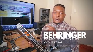 Compressor  Behringer FX 2000 3D Virtualizer REVIEW and TEST 2022 [upl. by Orms]