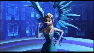 Elsa Fly fly butterfly Nightcore Dance MMD Frozen Animation [upl. by Leroy]