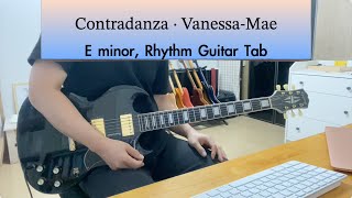 Vanessa Mae  Contradanza Rhythm Guitar Tab [upl. by Geiger2]