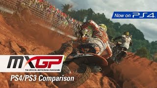 MXGP PS4  Comparison between PS4 and PS3 [upl. by Samala89]