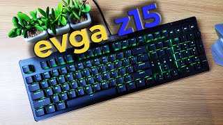 EVGA Z15 Mechanical Keyboard [upl. by Annavaig75]