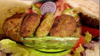 How to make Falafel  Video Recipe by Bhavna [upl. by Einnil]