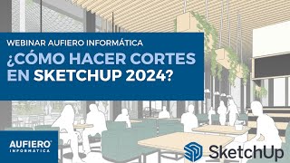 Aprende a hacer Cortes y Secciones en SketchUp 2024 [upl. by Gazzo318]