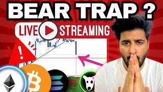 Urgent 🚨 Bitcoin Correction Today 📉 Best Zones to Buy Alts LIVE [upl. by Hollyanne]